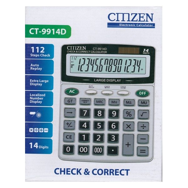Image result for CITIZEN CT-9914D Calculator