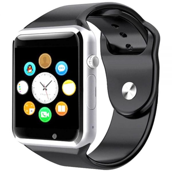 Smart Watch BLACK W08 With GSM Slot And Bluetooth Connectivity For IOS ...
