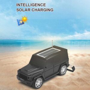 Kisonli B2 10w Solor Charging Fm Modern Car Wireless Portable Bluetooth Speaker - Image 2