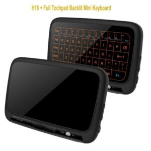 H18+ 2.4ghz Wireless Keyboard Full Touchpad Backlight Keyboard - Image 3