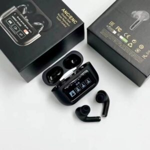 Black New A9 Pro Apple Airpods Anc/enc Zhongkelqnxun Touch Control Bt 5.4 Earbuds - Image 4