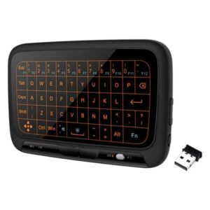 H18+ 2.4ghz Wireless Keyboard Full Touchpad Backlight Keyboard - Image 4