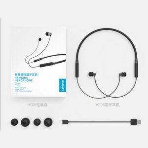 Lenovo He05 Neckband Headphone (original) - Image 4