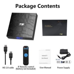 Smart Box T9 4gb+64gb Quad Core 4k Ulta Hd 9.0 - Image 4