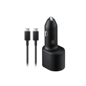 Samsung 45w Pd 15w Usb + 45w Type C Dual Super Fast Car Charger With Cable