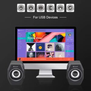 Kisonli Multimedia Usb Loudspeaker A-101s - Image 2