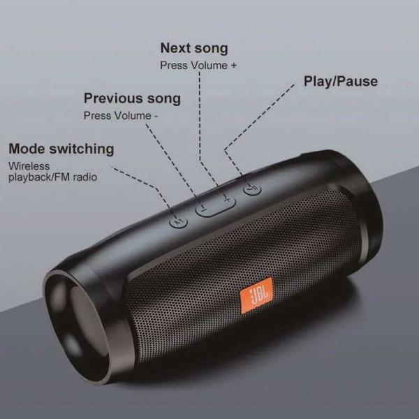 Jbl Charge 3+ Mini Bluetooth Speaker - Image 2