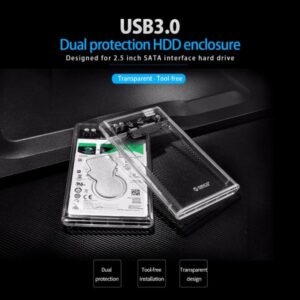 Orico Hdd Case Crystal 2.5 2139u3-cr 3.0 - Image 3
