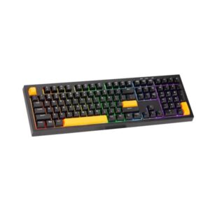 Xtrike Me Kb-512 Bk 108 Key Wired Mechanical Feel Usb-c Keyboard Black - Image 2