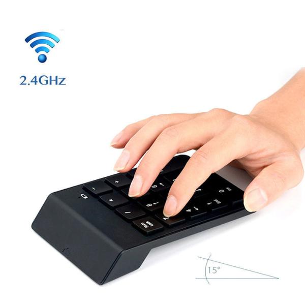 K1 Wireless 2.4ghz Numpad Black - Image 2