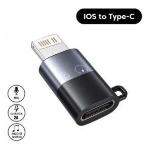 Usb-c To Lightning Otg Audio Adapter For Mic & Phone - Image 2