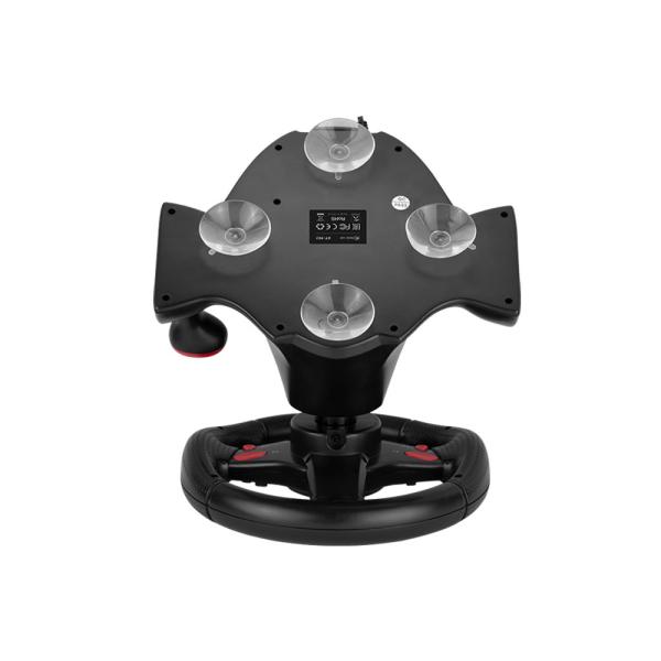 Xtrike Me Gp-903 Racing Wheel With Dual Vibration Motors Realistic Gaming Experience - Image 2