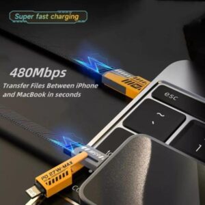 4 In 1 Multi Usb Pd Charging Cable (type-c To C, C To Lightning, Usb To C, Usb To Lightning) - Image 2