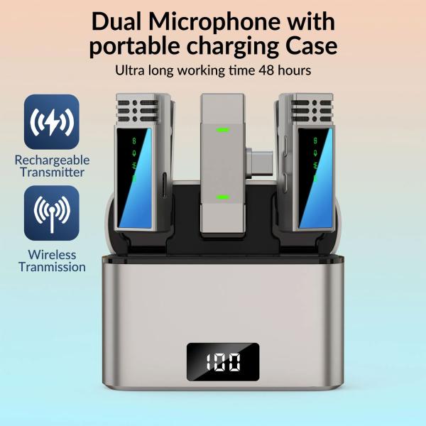 Jmary Mw-15 2.4g Wireless Microphone For Mobile Type C - Image 2