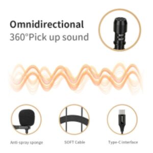 Jmary Mc-r2 Type-c Lavalier Microphone - Image 4
