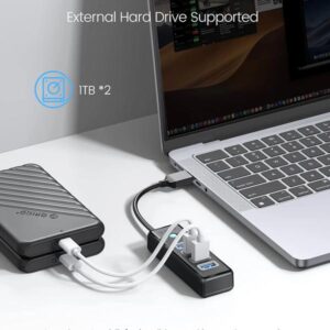 Pw4u Orico 4-port Usb Hub 3.0 5gbps High Speed Fast Data Transfer - Image 2