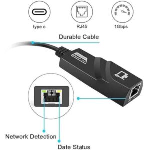 Speedx Sp-cg1000 Type-c Gigabit Lan Card 3.0 Ultra Fast 1000mbps - Image 3