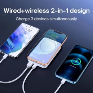 Joyroom Jr-w020 20w Wireless Power Bank 10000mah White - Image 3