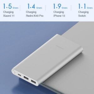 Xiaomi Mi 10000mah 22.5w Power Bank Usb-c Two-way Fast Charge Powerbank Portable Charger (silver) - Image 3