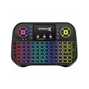 Speedx I10 Mini Wireless+bluetooth Touchpad 7 Color Backlit Light 2.4ghz