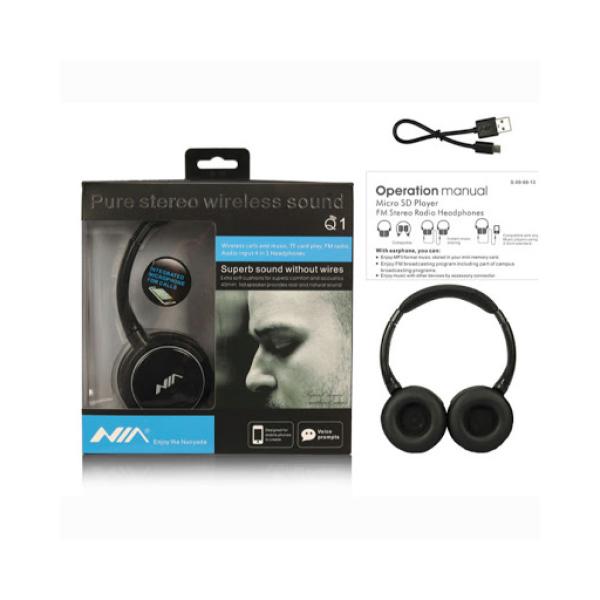 Nia Q1 Bluetooth Wireless Headphone - Image 4