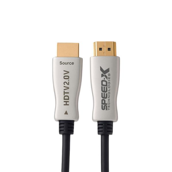 Speed-x 15m Fiber Hdmi Cable 2.0/2.1 Aoc(active Optical Cable) 30awg Copper Support 4k 8k Uhd (full Length)
