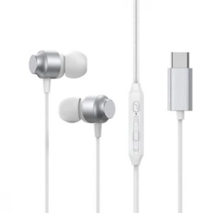 Joyroom-ec06 Type-c Series In-ear Metal Wired Earbuds Black (Copy)