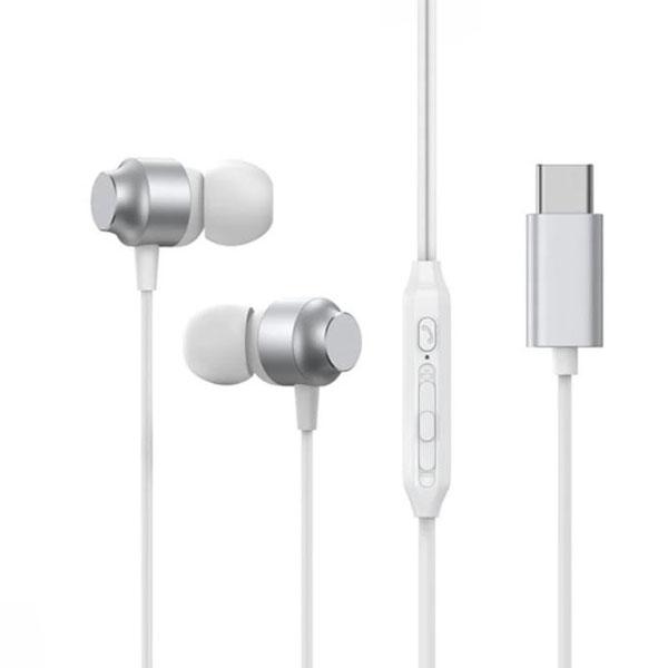 Joyroom-ec06 Type-c Series In-ear Metal Wired Earbuds Black (Copy)