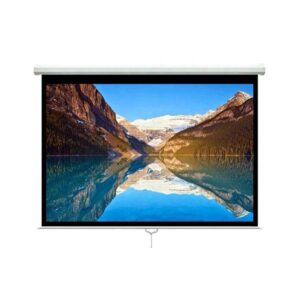 Projector Screen 120 Inch Electric Motorised 6x8 Feet 4:3mw Speed-x