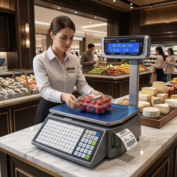 Speed-x Rls1100c Digital Wifi Barcode Label Printing Scale - Image 2