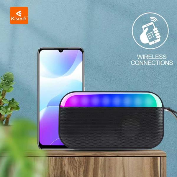 Kisonli S19 Portable Bluetooth Mini Speaker - Image 3