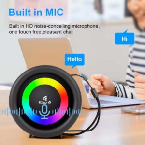 Kisonli S16 Tws Dj Powered Portable Mini Fm Radio Speaker With Soft Cord Handle - Image 3