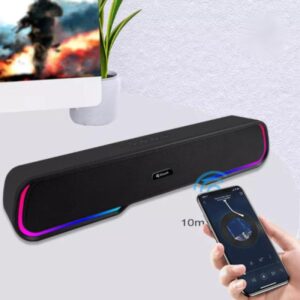 Kisonli Led-913 Sound Bar Bluetooth Gaming Colorful Light Speaker With Rgb Light - Image 3