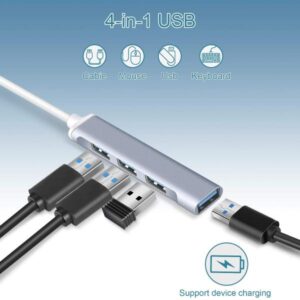 Speedx (sp-u42) 4 Port Usb Hub 3.0 Aluminum Alloy Ultra Slim - Image 3