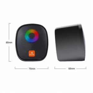 Kisonli X11 Rgb Gamer Pc Mini Usb Speaker With 6w Power - Image 3