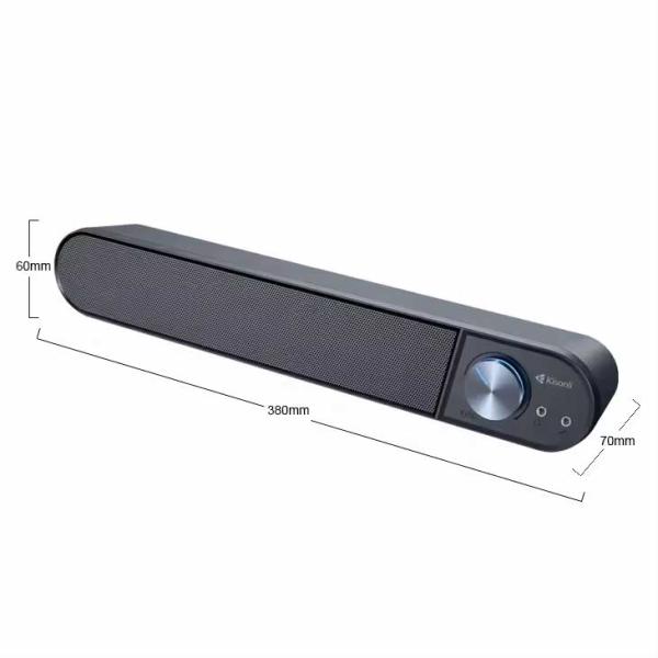 Kisonli I-580 Plus Home Theater Usb Soundbar Speaker System With Headset And Microphone Jack - Image 3