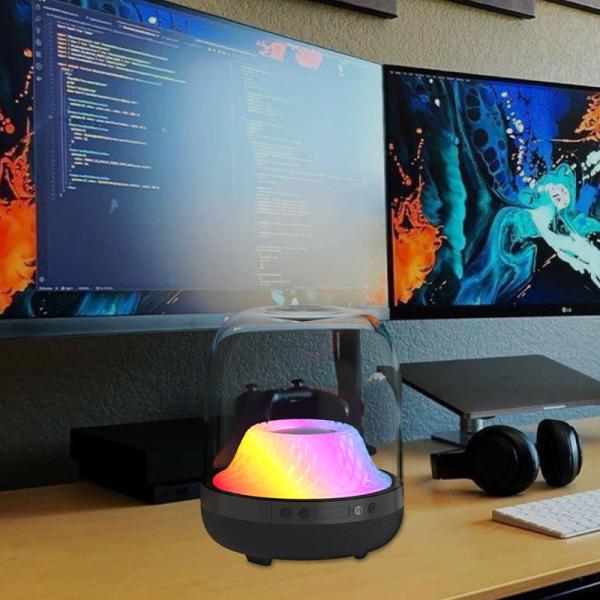 Lp92 Bt Led Glass Transparent Magic Color Speaker - Image 3