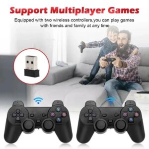X2 64gb Plus Retro 3d 32000+ Video Games 4k Hd Output Game Stick With 2 Wireless Controllers - Image 3