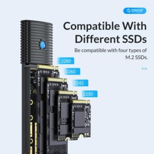 Pwm2-g2 Orico Ssd M2 Nvme Hard Drive Encloure - Image 3