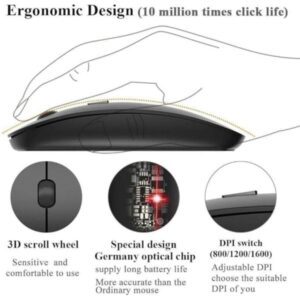 Km908 Wireless Keyboard And Mouse Combo - Image 3