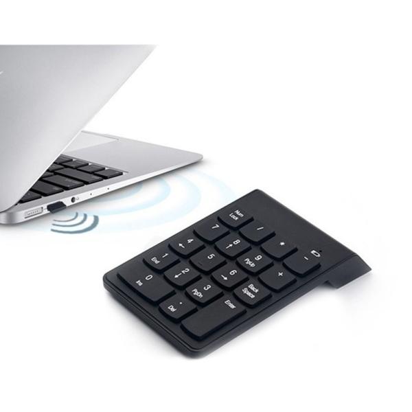 K1 Wireless 2.4ghz Numpad Black - Image 3
