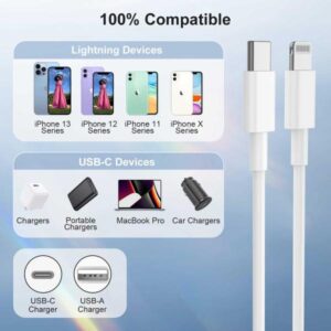 Iphone Pd Cable 20w Aaaa Quality Lightening To Type C - Image 4