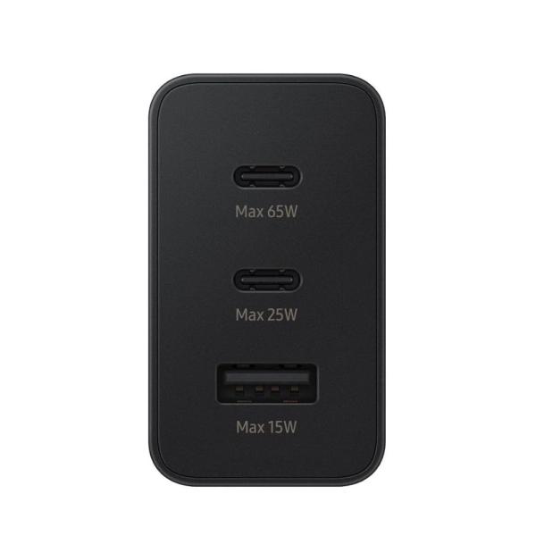 Samsung 65w Eu Pin Pd Power Adaptor Trio 2 Type-c & Usb-a Port - Image 3