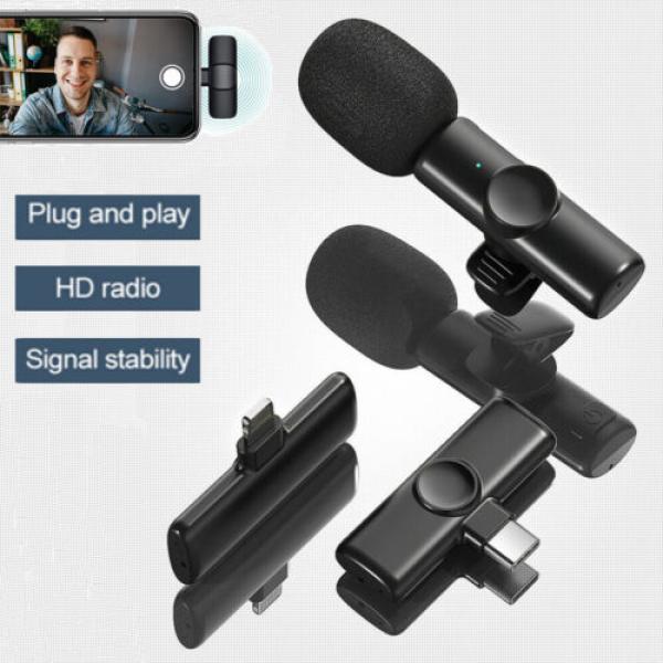 K11 2 In 1 Collar Wireless Microphone Iphone/android & Type C Supported - Image 4
