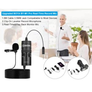 Boya By-m1 Original Professional Collar Microphone - Image 3
