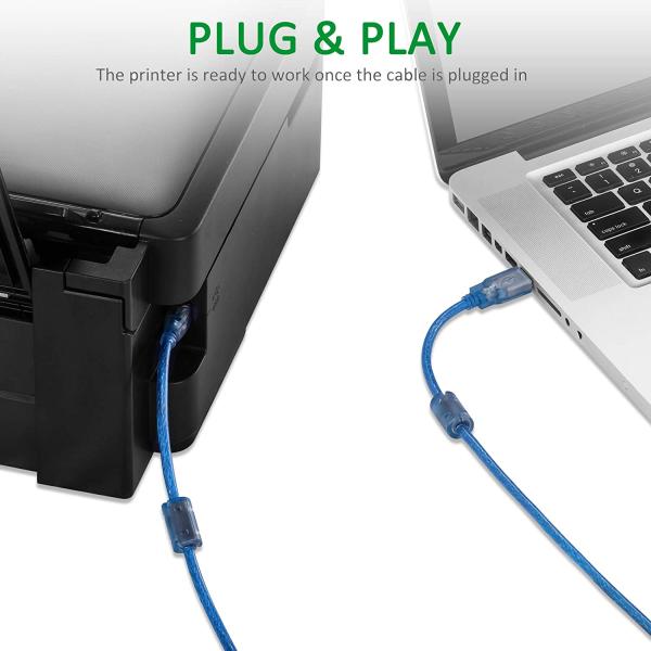Usb Printer Cable 2.0 3m - Image 4