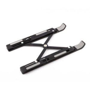 Speed-x 18 Inch Laptop Stand Creative Folding Storage Bracket Black - Image 3