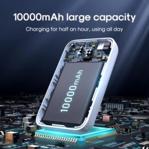 Joyroom Jr-w020 20w Wireless Power Bank 10000mah Black - Image 3