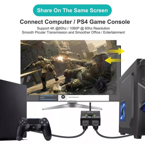 Hdmi Bi-direction Dual Function Switch And Hdmi Splitter - Image 3