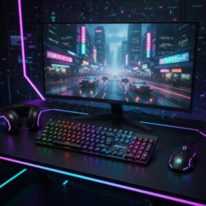 Xtrike Me Gk-803 En 104 Mechanical Keys Gaming Keyboard Black - Image 3